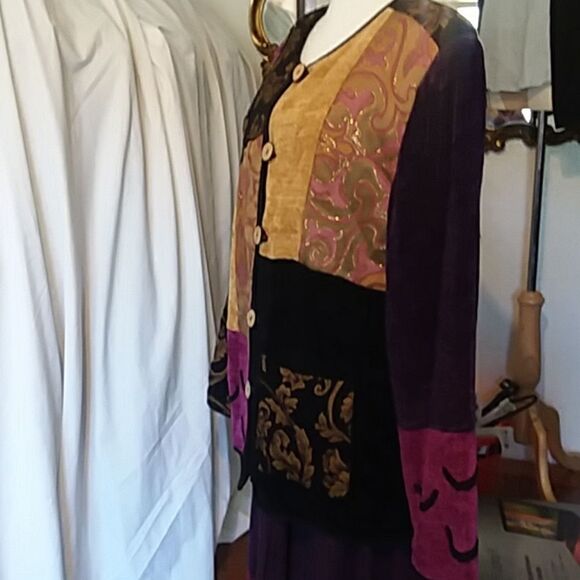 🎉HP🎉Vintage!!!& unique. INDIGO MOON Jacket - Picture 2 of 7